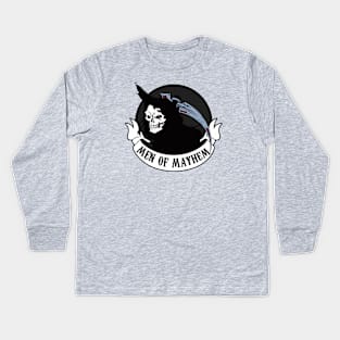 Men of Mayhem Kids Long Sleeve T-Shirt